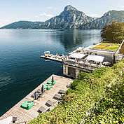 @ Landhotel Das Traunsee/Christof Wagner - alle Zimmer mit Balkon und Seeblick 