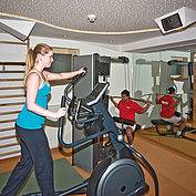 Fitnessraum im Landhotel Alpenhof 