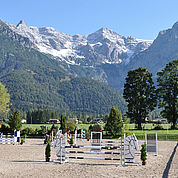 © Landhotel Strasserwirt - hoteleigener Turnierplatz 