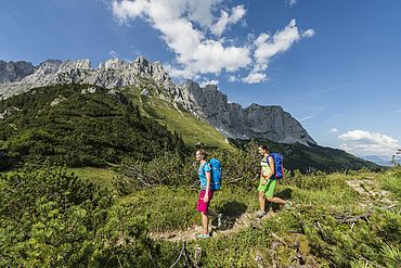 Wandern am Wilden Kaiser © TVB Wilder Kaiser - Daniel Reiter Peter von Felbert   