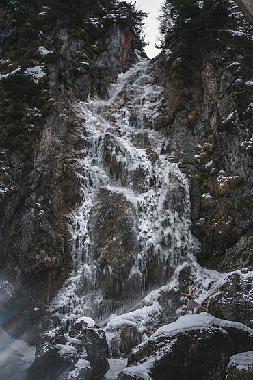 Eiswasserfall, (c) Jonathan Graml