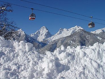 Gondelbahn Bergbahn Winter 