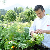 eigener Kräuter- und Gemüsegarten