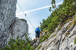 Donnerkogl, Himmelsleiter klettern, (c) Rudi Kain Photografie