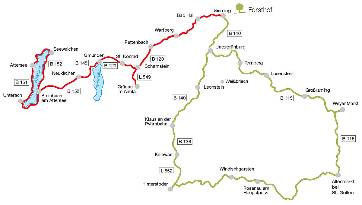 Die schönsten Motorrad-Touren an der Romantikstraße