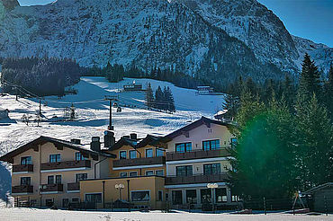 Landhotel Traunstein im Winter