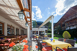 Landhotel Tirolerhof Terrasse