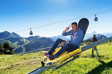 Sommerrodelbahn Pendolino, © nassfeld.at