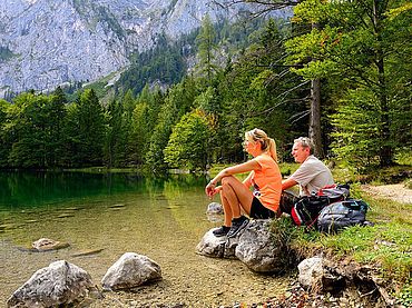 Wandern am Langbathsee © MTV Ferienregion Traunsee