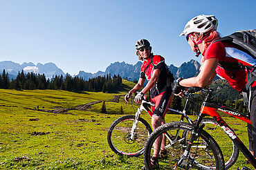  Mountainbiken im Salzkammergut, (c) Oberösterreich Tourismus GmbH, Hermann Erber