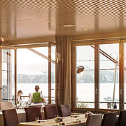Seeblick vom Restaurant Bootshaus
