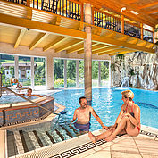 Hallenbad im Landhotel Alpenhof 