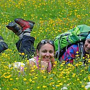 Entspannen auf der Blumenwiese © Raffalt/ TVB Filzmoos 