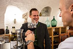 Weinkeller im Landhotel Post Weinkeller im Landhotel Post