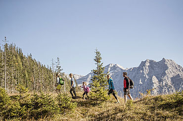 Wandern Steinplatte Waidring, © Defrancesco