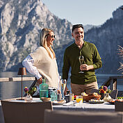 Purer Genuss mit Seeblick - Seeterrasse