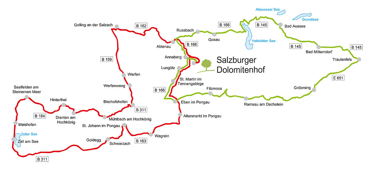 Die schönsten Motorrad-Touren im Tennengau und Salzkammergut