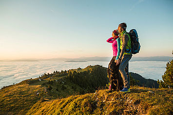 Ausblick beim Wandern, ©Ferienregion Salzburger Lungau