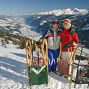 Rodeln mit tollen Panorama 