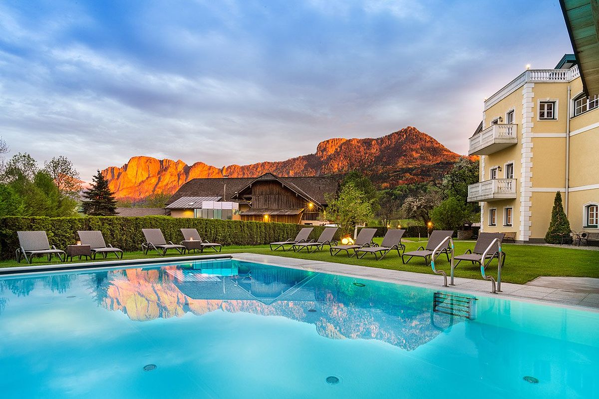 Landhotel Eichingerbauer mit Bergpanorama inklusive