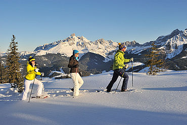 Schneeschuhwandern, ©Tourismusinformation Filzmoos