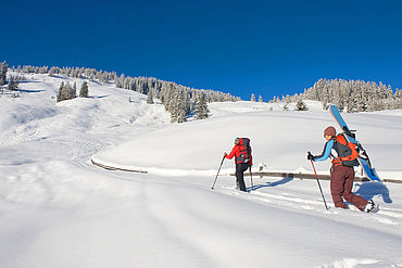 Lueger Graben, Skitourengeher, ©Alpbachtal Seenland Tourismus / Berger Bernhard