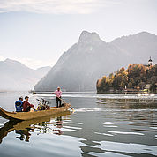 © Das Traunsee - Das Hotel zum See/ Christof Wagner - Plettenfahrt mit dem Chef des Hauses