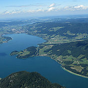 © TVB MondSeeLand - Blick ueber Mondsee  