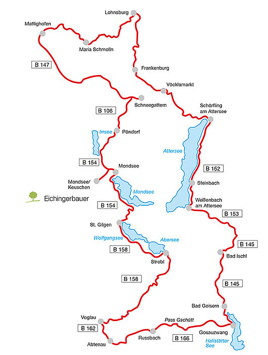 Die Hausruck-Tour, eine der schönsten Motorradrouten in Oberösterreich