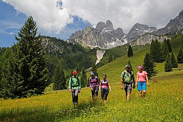 gemeinsame Bergwanderung © TVB Filzmoos