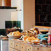Frühstücksbuffet im Landhotel Das Traunsee