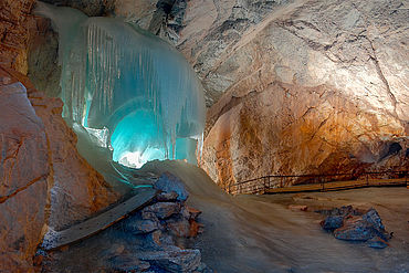 Eisriesenwelt Werfen, FriggaSchleier Höhle, (c) www.eisriesenwelt.at