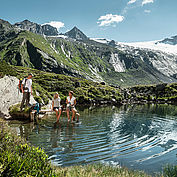 Bergsee bei Berliner Hütte Zillertal