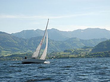 Segeln am Traunsee