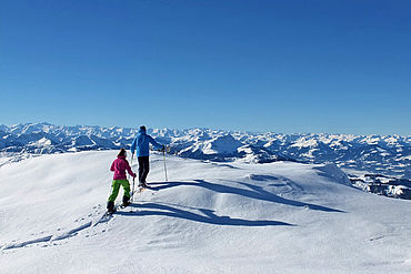 Schneeschuhwanderung am Hochplateau der Steinplatte Waidring, © Lackner Helmut / TVB PillerseeTal