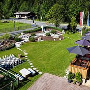 Gastgarten zum Verweilen im Landhotel Strasserwirt 
