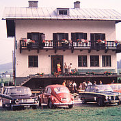 das heutige Landhotel Gasthof Traunstein, die einstige Jausenstation