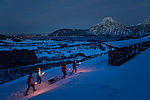 Fackelwanderung in der verschneiten Winterlandschaft rund um das LANDHOTEL DAS TRAUNSEE Fackelwanderung in der verschneiten Winterlandschaft rund um das LANDHOTEL DAS TRAUNSEE