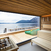 neues See Spa mit Panoramablick 