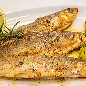 fangfrischer Fisch im Restaurant im Landhotel Post 