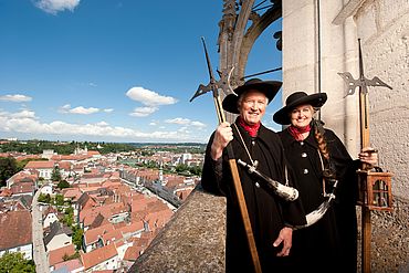 Nachtwächter auf dem Turm © Ralf Hochhauser 