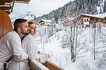 Ausblick vom Zimmer am Balkon im Landhotel Alpenhof Ausblick vom Zimmer am Balkon im Landhotel Alpenhof