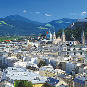 Blick auf die Stadt Salzburg © Österreich Werbung / Weinhaeupl W.