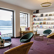 Bibliothek im Landhotel Das Traunsee