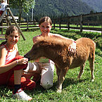 Kinder mit unseren Ponies 