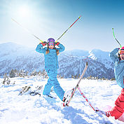 Kinderspaß im Schnee,  © Ski amadé