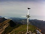 Am Gipfelkreuz mit dem Bike Am Gipfelkreuz mit dem Bike
