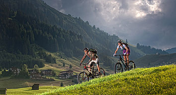 Mountainbiking Oesterreich Werbung Ronny Kiaulehn