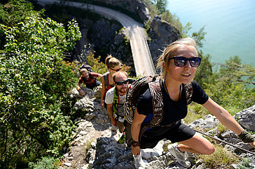 Bergsteigen am Traunstein, (c) Karl Heinz Ruber