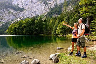 Wandern am Langbathsee © MTV Ferienregion Traunsee